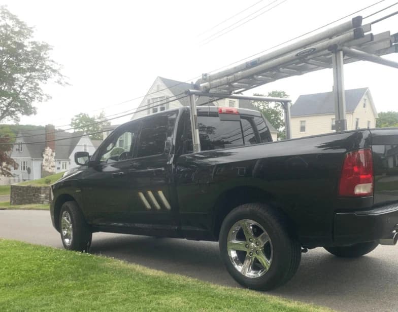 Fleet vehicle cleaning service being performed by Barberton Power Washing in Barberton